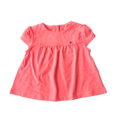 Polera Tommy Hilfiger Kids coral1