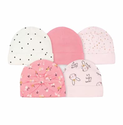 Set 5 Gorros Gerber conejo happy little1