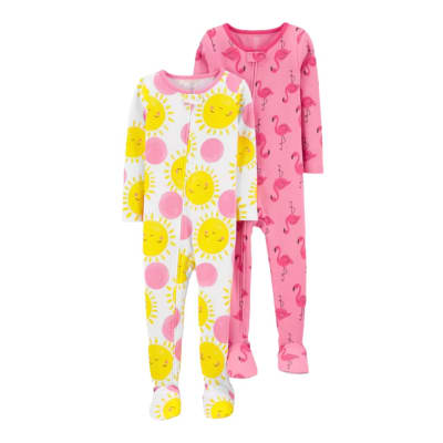 Set 2 pijamas Carter´s flamencos y soles