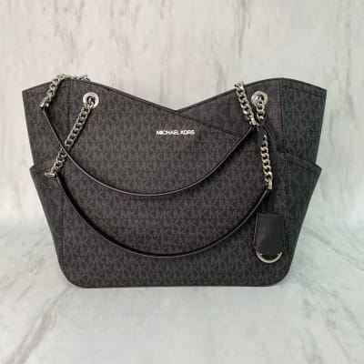 Cartera Michael Kors New Chain Shoulder Monograma1