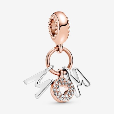 Charm Pandora Mom colgante rosegold mama1