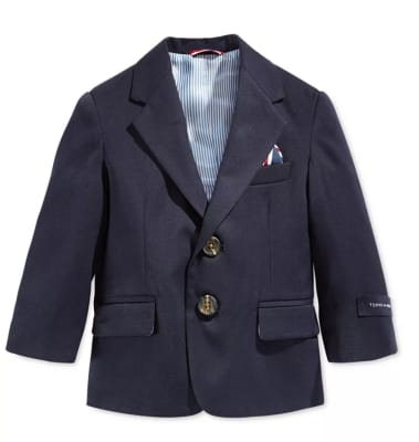 Blazer Tommy Hilfiger Kids azul marino1
