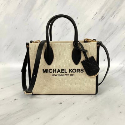 Cartera Michael Kors Crossbody Mirella Chambray Small negro1