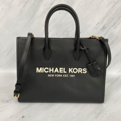 Cartera Michael Kors Mirella Cuero Mediana negro