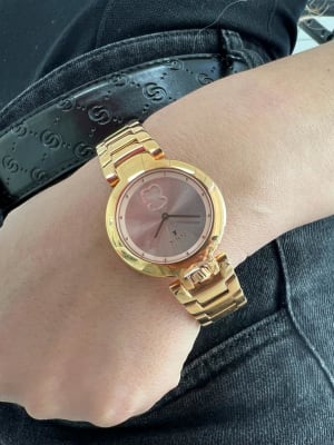 Reloj Tous Crown de acero IP rosado1