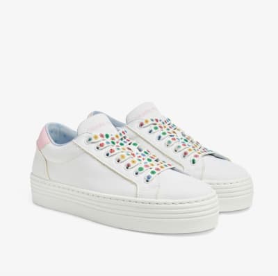 Zapatillas Chiara Ferragni Eyestar blancas2