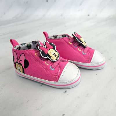 Zapatillas Primark carita Minnie rosado