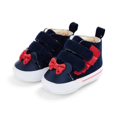 Zapatillas Primark cintita Minnie azul marino1