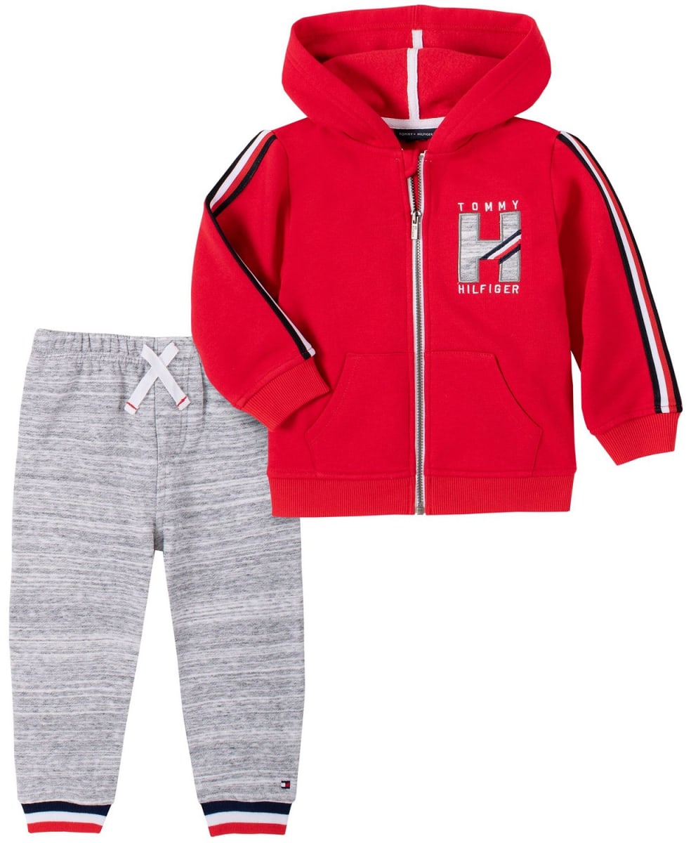 Buzo Tommy Hilfiger Kids con capucha rojo | Befashion