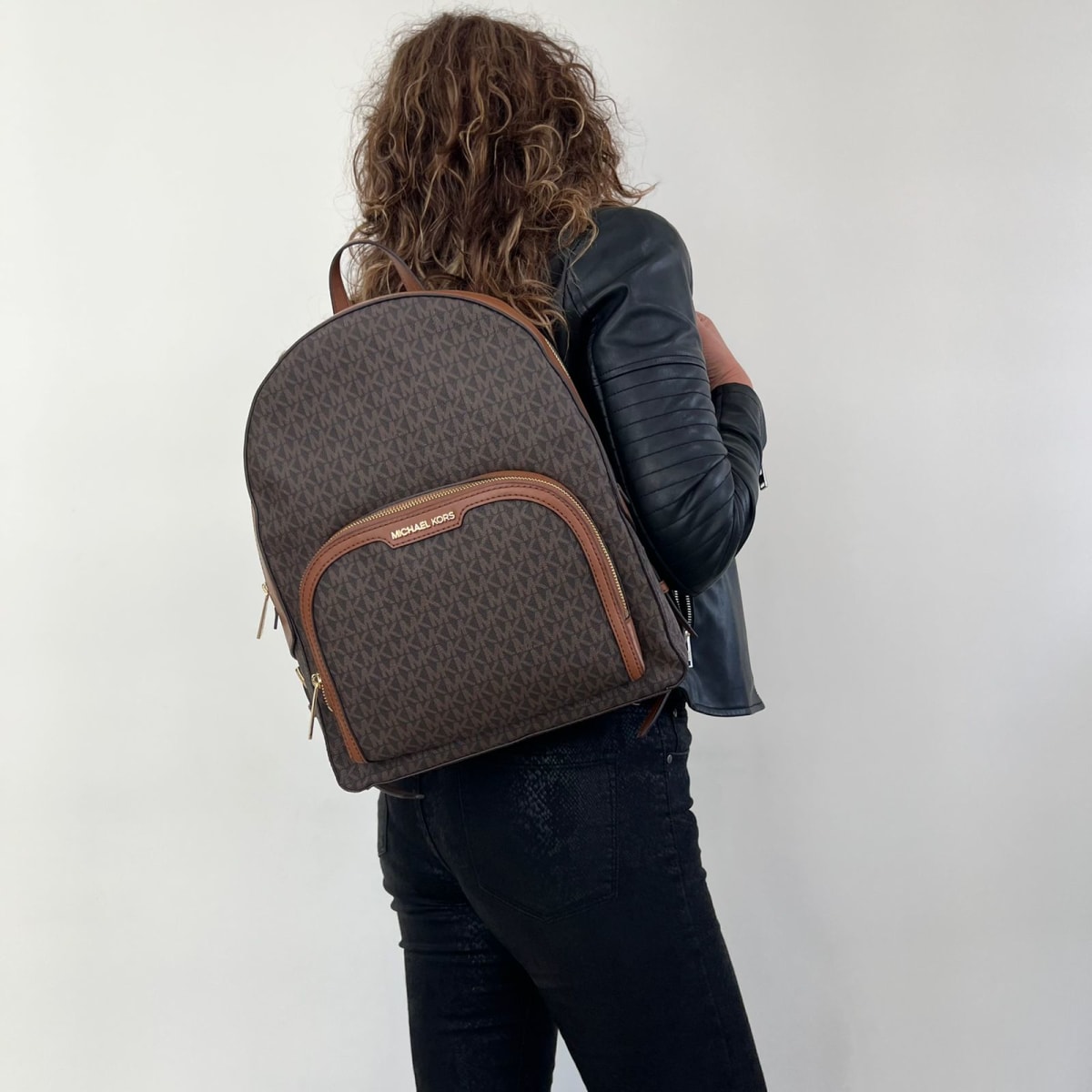 Mochila Michael Kors Mujer Cafe Mochila Michael Kors Jaycee Grande