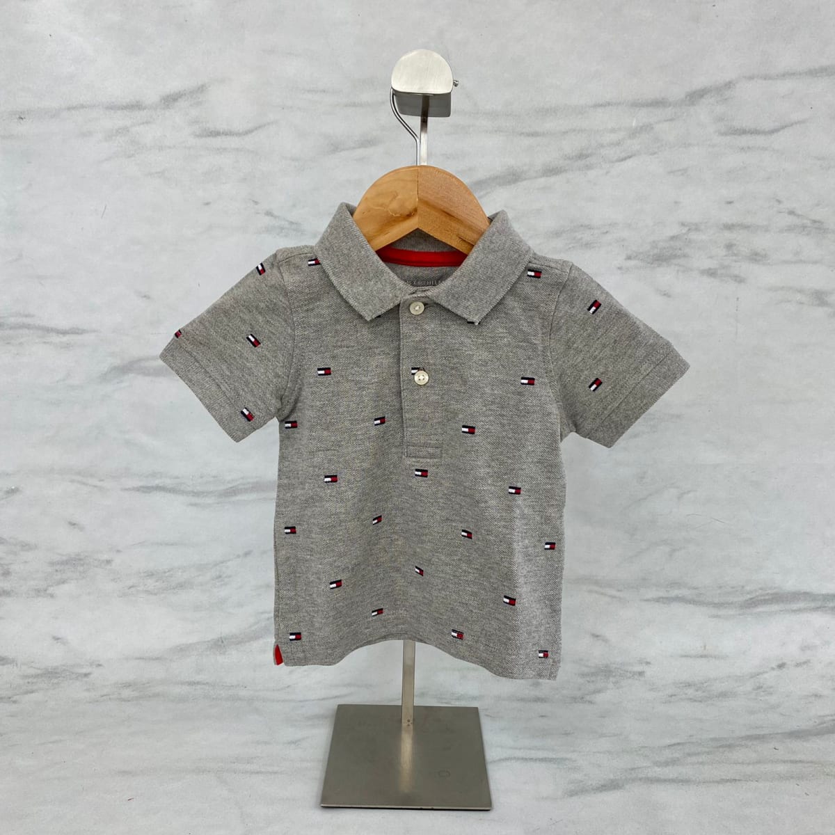 Polera Con Cuello Azul Tommy Hilfiger - Compra Ahora | Dafiti Chile