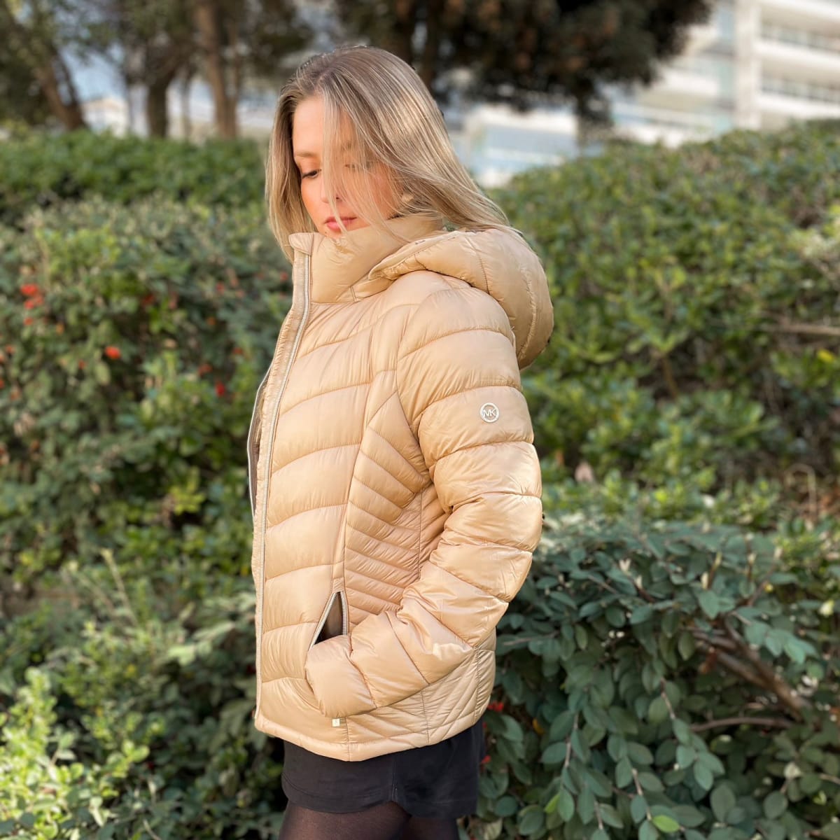Quilted Puffer Parka Mujer Michael Kors Kors Packable Puffer
