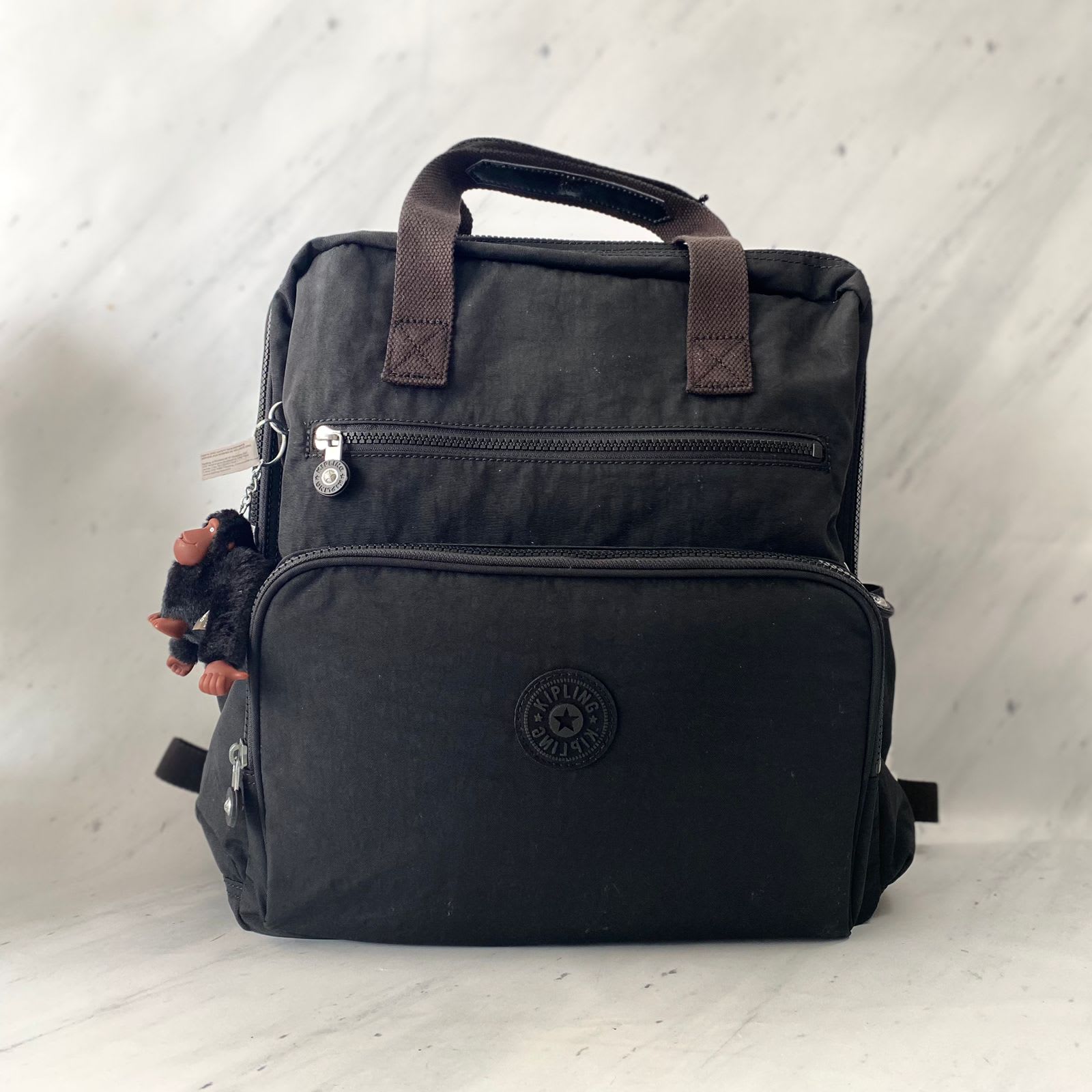 Kipling Audrie Backpack Diaper Bag True Blue Tonal | UK