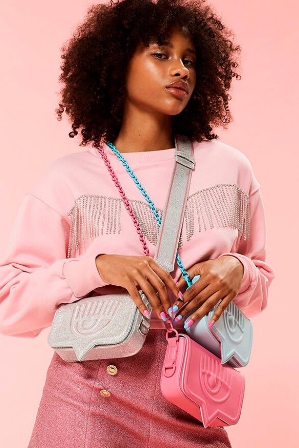 Mochila Chiara Ferragni rosada | Befashion