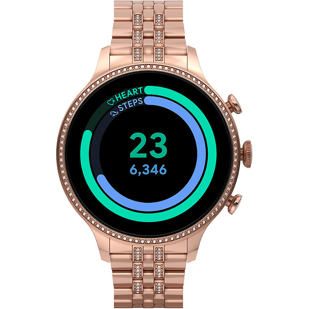 Reloj Mujer Fossil SmartWatch Gen Correa Metalica Rosegold