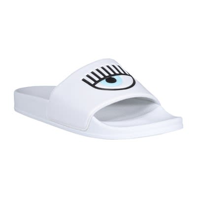 Sandalias Chiara Ferragni Eyestar blanco | Befashion