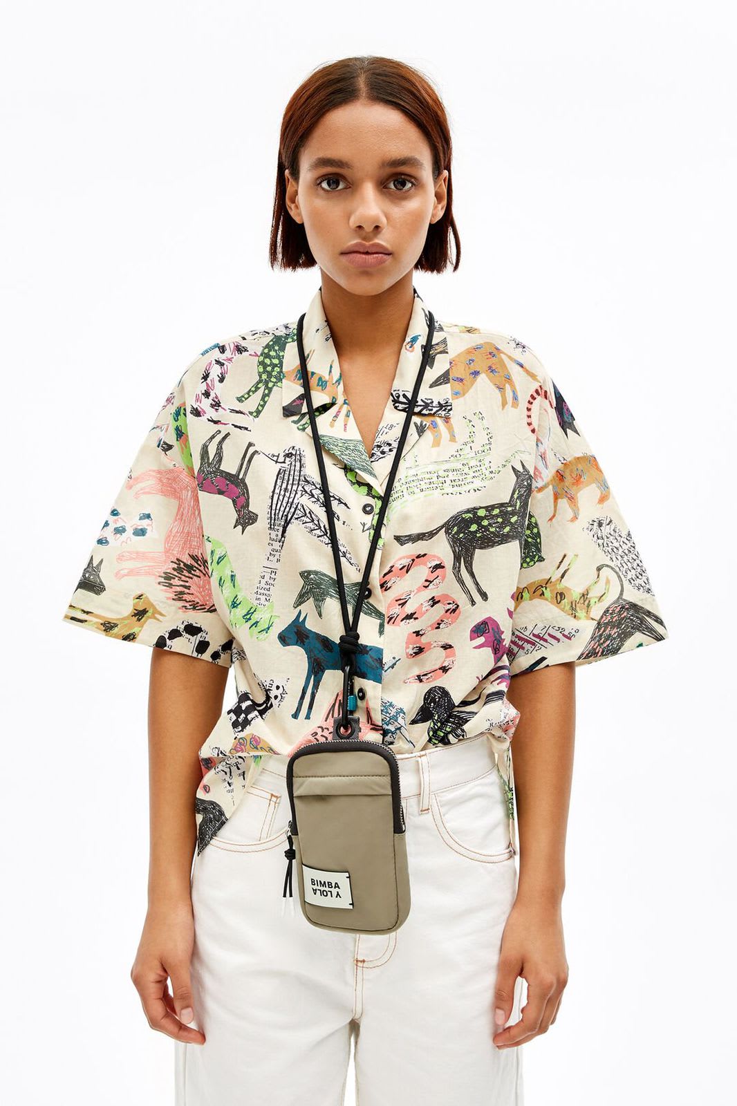 Porta celular Bimba y Lola corteza | Befashion