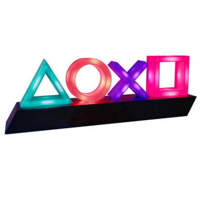 Lámpara PlayStation Luces de Íconos Gamer