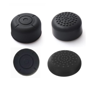 Set 4 Und Grips Nintendo Switch Mando Joy Cons Joystick Negro