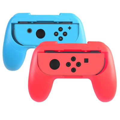 Adaptador Grips Joy Cons Mando Nintendo Switch Agarre Color