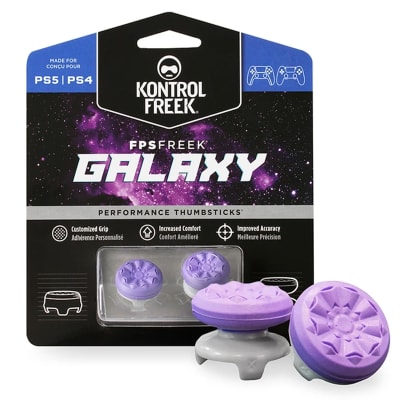 KontrolFreek Galaxy Mando PS4 PS5 Precisión FpsFreek Grip Morado