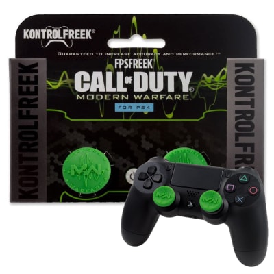 KontrolFreek Call Of Duty Mando PS4 PS5 Precisión FpsFreek Grips Verde