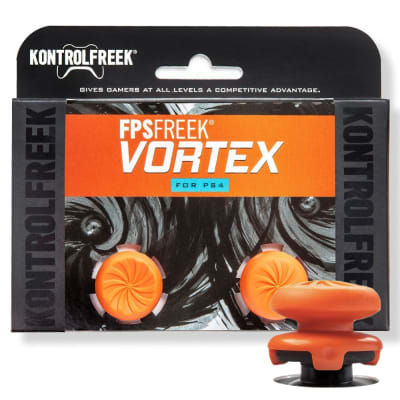 KontrolFreek Vortex Mando PS4 PS5 Precisión FpsFreek Grips Naranja