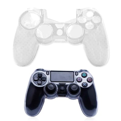 Case para Mando PS4 Rígido Transparente Dualshock 4 Anticaídas
