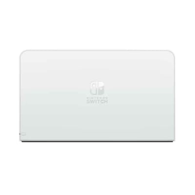 Dock Nintendo Switch OLED Set con Cargador y Cable Original Blanco SIN CAJA