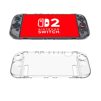 Case para Nintendo Switch 2 Transparente 5 Piezas Rígido
