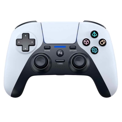 Mando para PS4 Blanco/Negro Alta Calidad Alternativo diseño p5