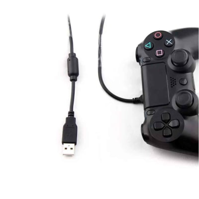 Cable de Carga y Datos para Mando PS4 Dualshock 2 Metros