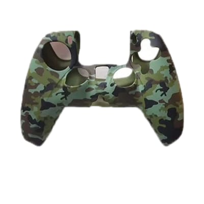 Funda para Mando PS5 Dualsense Verde Camuflado