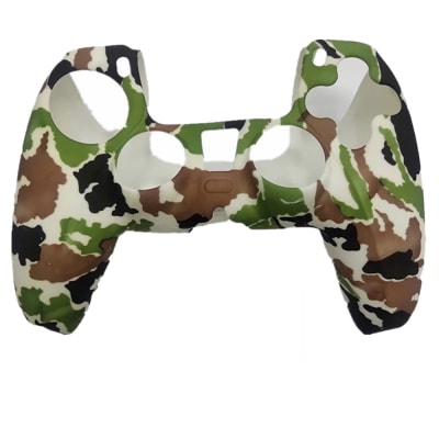 Funda para Mando PS5 Dualsense Blanco Militar Camuflado