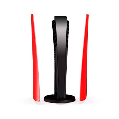 Cubierta Tapa Reemplazo para PS5 Digital Rígido Rojo