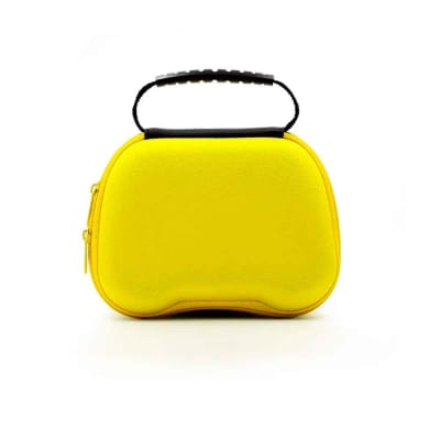 Estuche para Mandos PS5, PS4, Xbox, Nintendo Switch, Rígido Amarillo