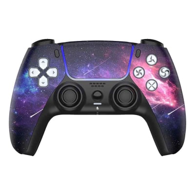 Mando para PS5 Galaxia Alternativo Inalámbrico, Háptica, Gatillos Adaptativos, Giroscopio, Mod. B
