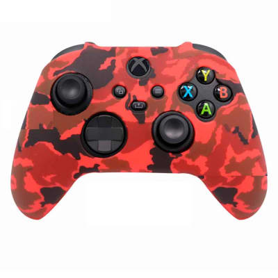 Funda para Mando Xbox Series X/S Rojo Camuflado