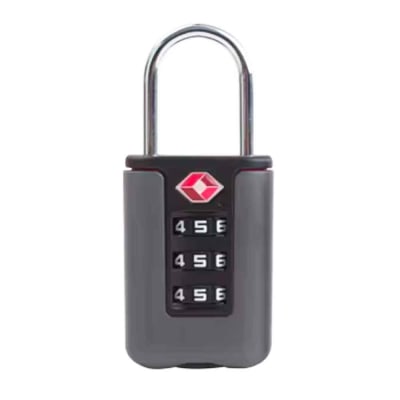 Candado para Viaje TSA Gris/Negro