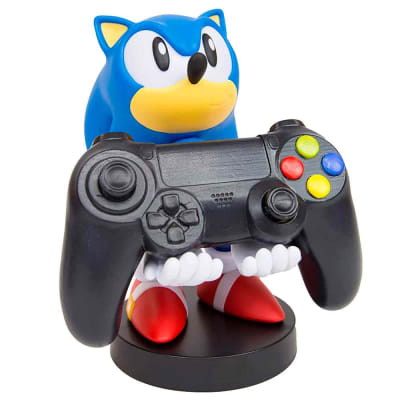 Figura Sonic Cable Guys Soporte 20cm