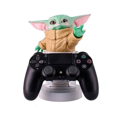 Figura Baby Yoda Cable Guys Soporte 19cm