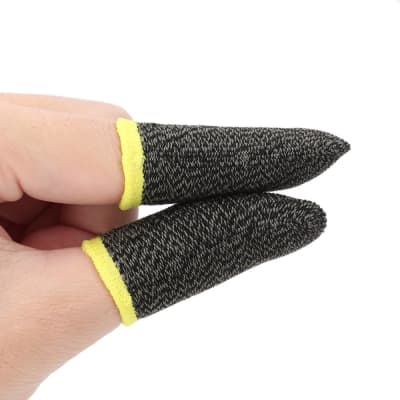 Pack 4 und Guantes Gamer para dedo Disparador Celular Tablet dedal Antisudor