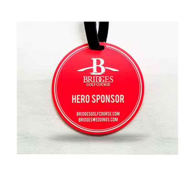 Etiqueta de Maleta Distintivo Datos Silicon 11cm Rojo