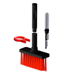 Kit Cepillo de Limpieza de Teclado 4 en 1 Multifunción Retira Tecla, Polvo, Huecos, Esquinas