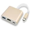 Adaptador HDMI Nintendo Switch 3 en 1 Full HD Dorado3