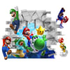 Pegatinas de Mario Bros Decoración de Pared Muebles Mod A4