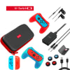 Kit 18 en 1 para Nintendo Switch Estuche + Fundas + Audífonos y más5