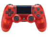 Mando Ps4 Rojo Transparente Alta Calidad Compatible V2 Red Cable1