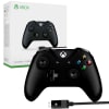 Mando Xbox One Compatible con Series X/S Inalámbrico y con cable Negro Windows Modelo 17083