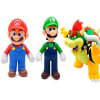 Pack 3 Figuras Mario Rojo + Luigi Verde + Bowser 22-23-20cm3